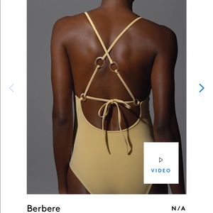 Eres paris brand new yellow one piece suit